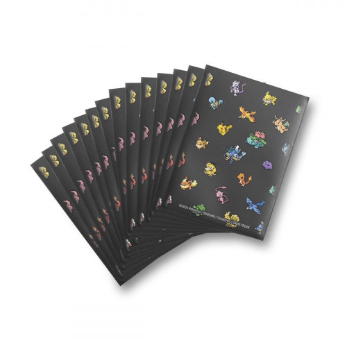 Набор защитных протекторов Pokémon TCG: Pokémon Pixels Card Sleeves (65 Sleeves)
